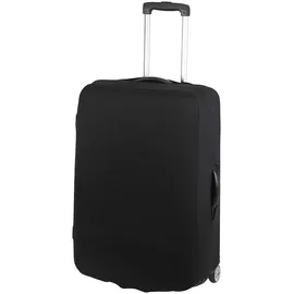 Xcase Elastische Schutzhülle für Koffer bis 63 cm Höhe, Größe L, schwarz