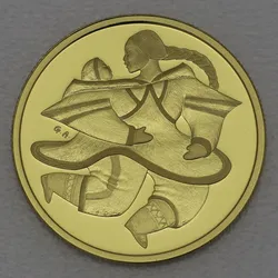Goldmünze 200 Dollar Motherhood 2000 (Kanada)
