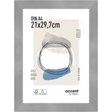 Accent by Nielsen Oslo Holzrahmen modern silber 21x29,7 cm 1 St.