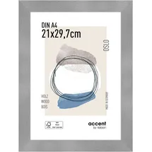 Accent by Nielsen Oslo Holzrahmen modern silber 21x29,7 cm 1 St.