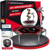 Sportstech HTX100 137 cm inkl. Pulsgurt schwarz
