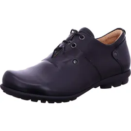THINK! KONG chromfrei gegerbte nachhaltige Halbschuhe, SCHWARZ 43
