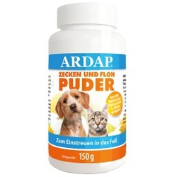 ARDAP Zecken- und Flohpuder 150g