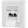 Logilink NP0127 Netzwerkdose Cat.6A 2x RJ45 geschirmt