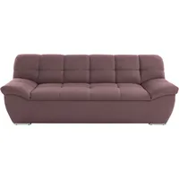 DOMO collection 2-Sitzer DOMO COLLECTION "Lagoa, moderne Sitzheftung, bequem & komfortabel, Breite 211cm", lila (beere), B:211cm H:76cm T:96cm, Sofas, frei im Raum stellbar, in großer Farbauswahl