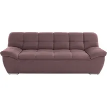 DOMO collection 2-Sitzer DOMO COLLECTION "Lagoa, moderne Sitzheftung, bequem und komfortabel", lila (beere), B:211cm H:76cm T:96cm, Sofas, frei im Raum stellbar, in großer Farbauswahl