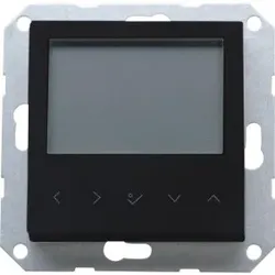 Kopp 298115002 HK07 - Raumthermostat mit Display, programmierbar, Farbe: anthrazit