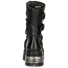 New Rock Stiefel Modell M373 S4 schwarz, - Schwarz - 39
