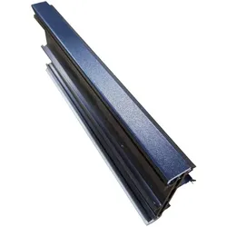 Meeth Verbreiterungsprofil, Kunststoff (PVC) - silberfarben