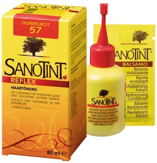 Sanotint Reflex Haartönung Nr.57 Dunkelrot