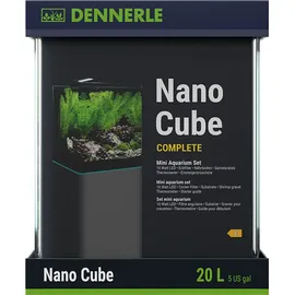 Dennerle Nano Cube Complete, 20 L - Mini Aquarium Komplettset