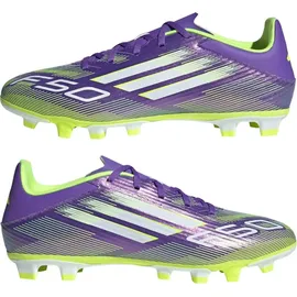 adidas F50 Club FG/MG Herren Purple Rush/Cloud White/Lucid Lemon 44 2/3