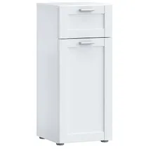 Forte LOKKO Badkommode 35 x 82 x 31 cm Weiß