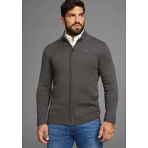 MAN'S WORLD Strickjacke Grau 4XL