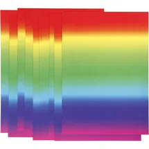 Creativ Company Regenbogen-Papier A4 180 g 10 Blatt
