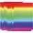 Creativ Company Regenbogen-Papier A4 180 g 10 Blatt