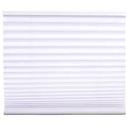 Plissee Sichtschutz Sonnenschutz Sichtschutzplissee Sonnenblende Festerblende Blende Fensterschutz Raffrollo 130x75cm Jet-Line