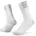 Socken 2 Paare Weiß/Grau 36-38