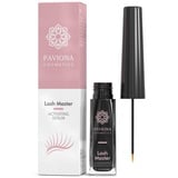 FAVIONA Wimpernpflege Wimpernserum Las Master 3ml Hormonfrei, 1-tlg., 3ml, Biotin und Tetrapeptide-17, fördert Wachstum der Wimpern