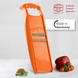 Boerner Pharma Roko PowerLine Gemüsereibe 4-tlg. Orange