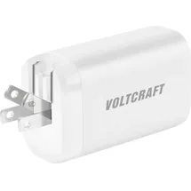 VOLTCRAFT Reiseladeadapter 65 W Weiß 1 St.
