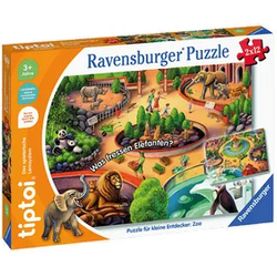 tiptoi® – Zoo — Puzzle für kleine Entdecker, 24 Teile