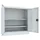 Stier Flügeltürenschrank Zink 1000x1000x400 mm RAL 7035