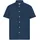 !Solid Kurzarmhemd Blau S