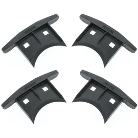 cyclingcolors 4x Abdeckkappen Fensterladen PVC Rollladenlamelle abdeckung rolladen Profil lamellen stopfen Rollladenführung kunststoff, für 42 x 8mm