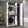 roomart Dora Waschmaschinenschrank 115 x 0 x 0 cm Weiß/Eiche