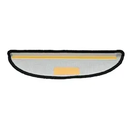 vidaXL Treppenmatten 15 Stk. Schwarz 56x17x3 cm