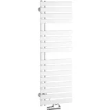 Kermi Badheizkörper Credo Half flat, 1834 x 450 mm (H x L), weiß soft, Linksausführung