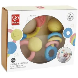 HaPe Rassel- und Beißring-Set Mehrfarbig
