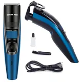 VERK GROUP Haarschneider Akku Profi Rasierer Haarschneider Bartschneider Bart Trimmer pro blau