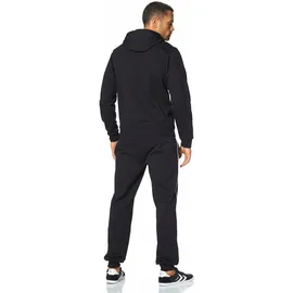 Eastwind Jogginganzug EASTWIND, Herren, Gr. 60/62 (XXL), schwarz, angeraute Sweatware, Obermaterial: 60% Baumwolle, 40% Polyester. Kapuzenfutter: 60% Baumwolle, 40% Polyester, unifarben, bequem, Sportanzüge Jogginganzug