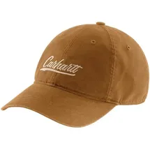 CARHARTT Canvas Script Graphic Cap braun Einheitsgröße