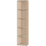WIMEX Eckregal 30 x 38 x 185 cm Braun