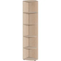 WIMEX Eckregal 30 x 38 x 185 cm Braun
