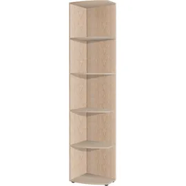 WIMEX Eckregal 30 x 38 x 185 cm Braun