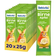 Bebivita Fruchtriegel Birne-Apfel 20 x 25 g