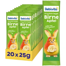 Bebivita Fruchtriegel Birne-Apfel 20 x 25 g