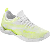 Kempa Damen Wing Lite 2.0 W Sport-Schuhe, weiß/Fluo gelb, 37.5