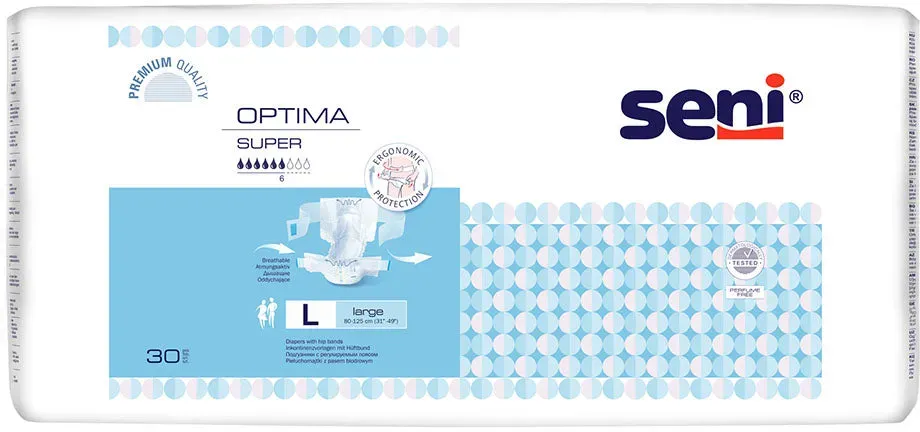 Seni Optima Super Large Inkontinenzvorlagen 4 x 30 = 120 Stück