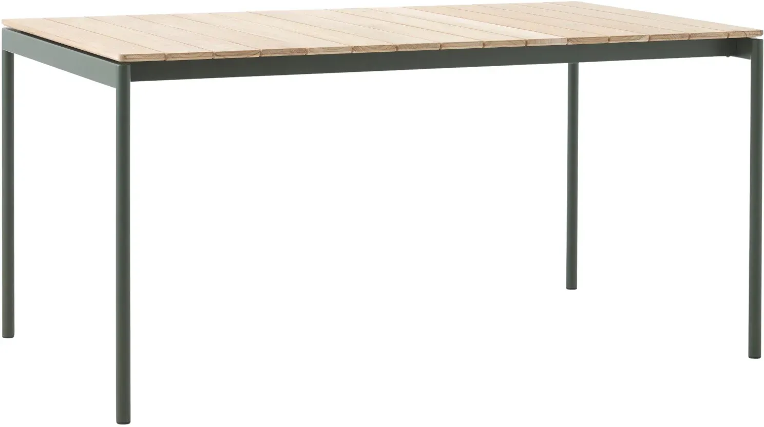 &Tradition Ville AV25 Gartentisch, 150 x 90 cm, bronze green