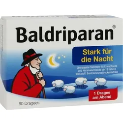 BALDRIPARAN Stark für die Nacht überzogene Tab. 60 St