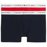 Tommy Hilfiger Underwear Boxershorts 2PK BOXER BRIEF (Packung, 2-St., 2er) mit elastischem Logobund bunt 140/146