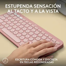 Logitech Pebble Keys 2 Funktastatur - Pink