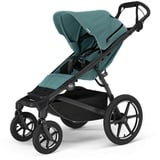 Thule Urban Glide 4-wheel Mid blue + Bassinet Mid blue SET 5in1 - Blau