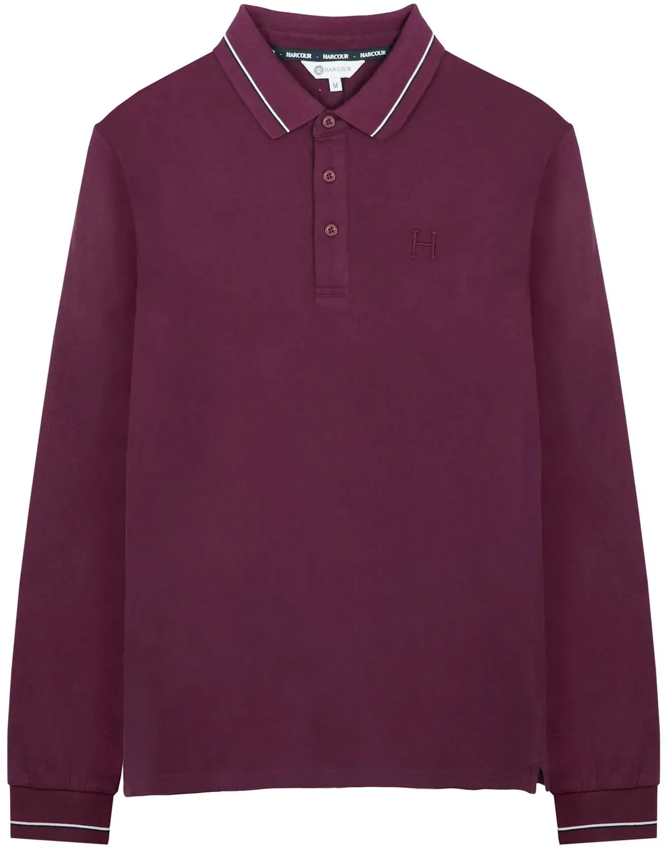 Harcour Pablo Herren Langarm Poloshirt