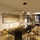 s.luce 3-flg. Ø 80 cm rund grau Aluminium